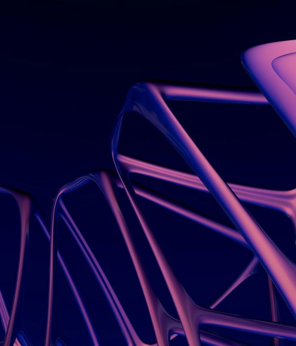 Abstract geometric shapes representing course structure and progression.